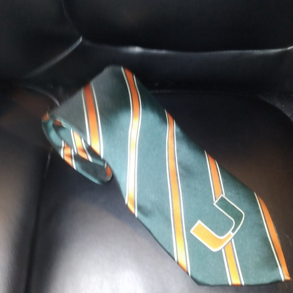 Miami Hurricanes Tie